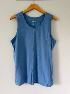 Goodfellow & Co Dusty Blue Scoop Neck Tank - Men’s